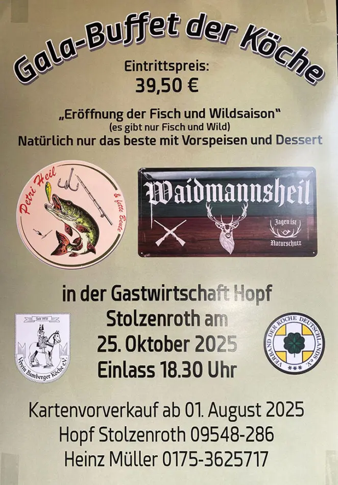 Gala-Buffet der Köche