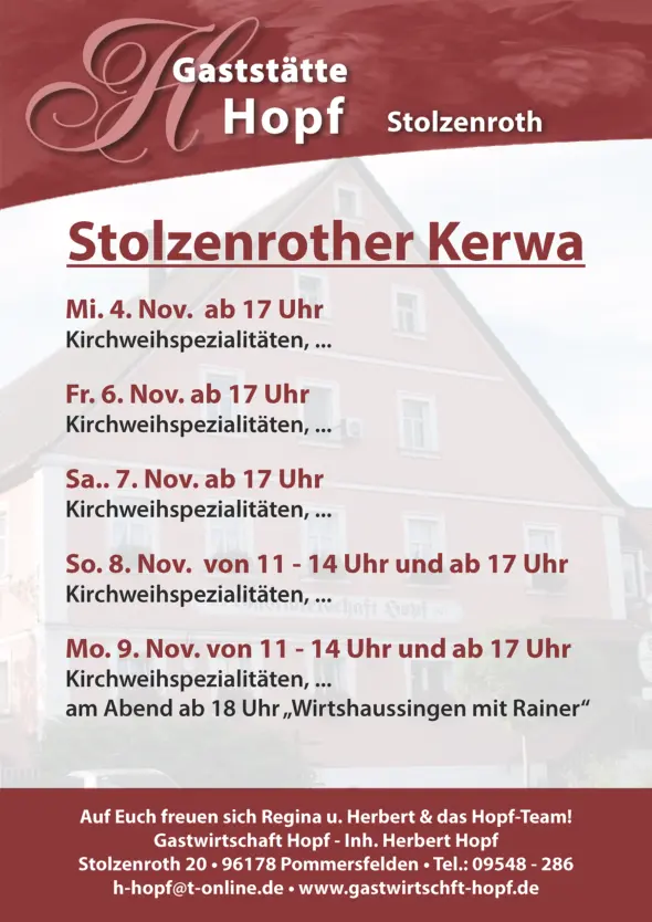 Stolzenrother Kerwa